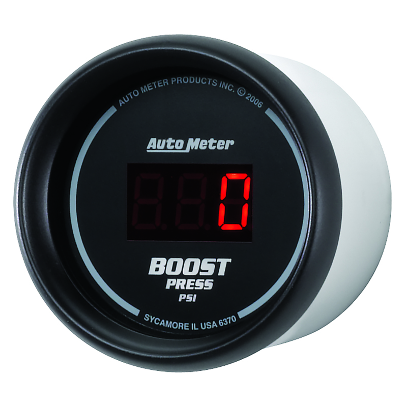 Autometer SportComp 52mm Digital 0-60 PSI Boost Gauge thumbnail 5