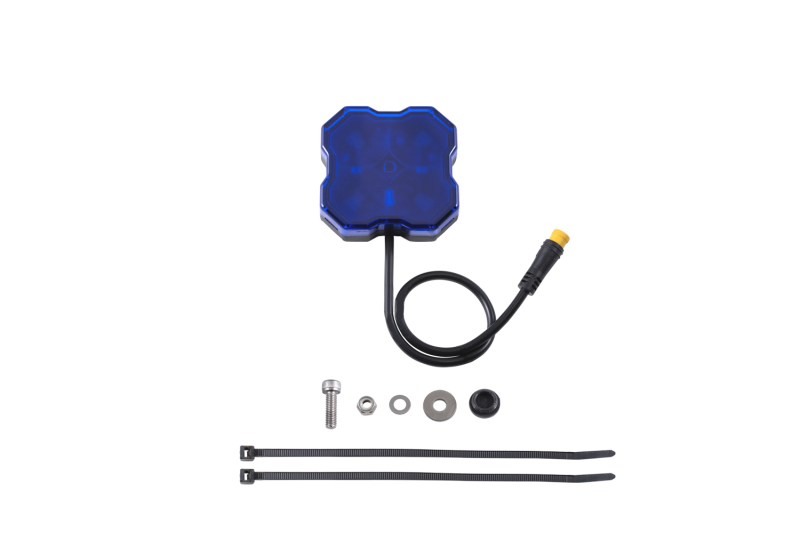 Diode Dynamics Stage Series Single Color LED Rock Light - Blue M8 (one) thumbnail 2