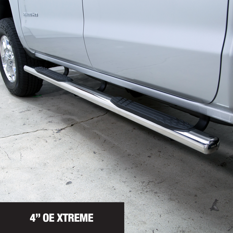 Go Rhino 4in OE Xtreme SideSteps - Stainless Steel - 87in thumbnail 7