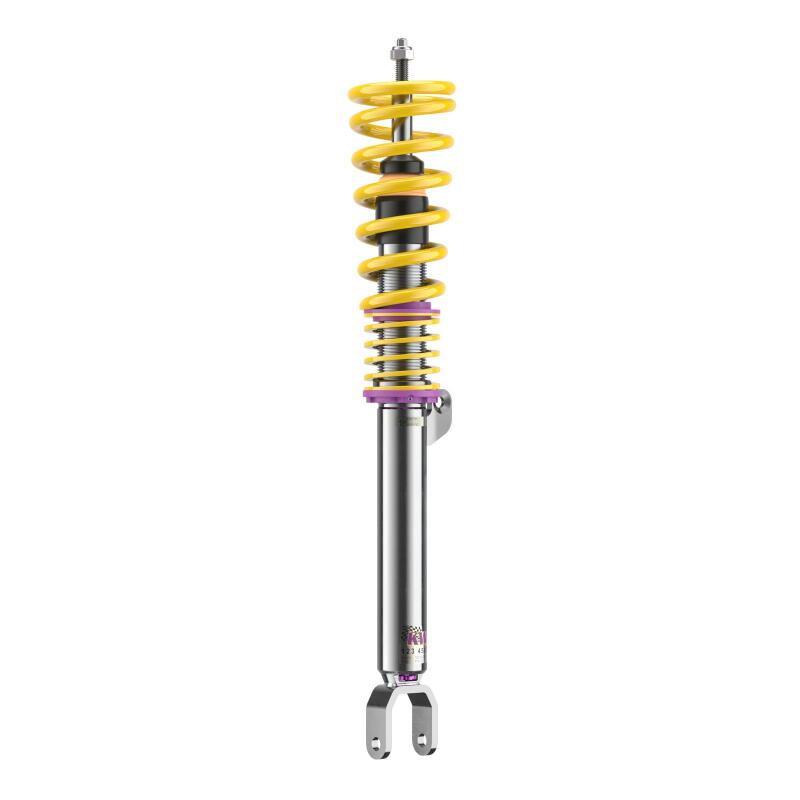 KW Variant 3 Coilover Kits 35220098 Kits, 3, 0.6 - 1.8 in. Lowered Front, 0.4 - 1.6 in. Lowered Rear, Shocks, Yellow Powdercoated Springs, BMW, Kit thumbnail 8