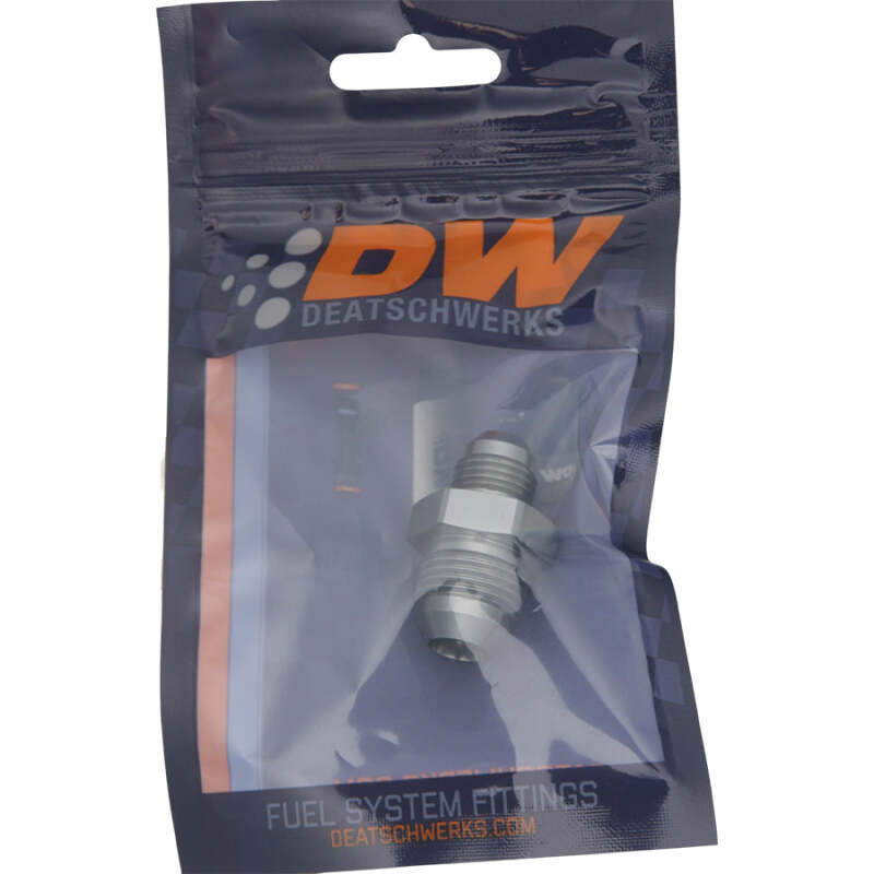 DeatschWerks 8AN Male Flare to 6AN Male Flare Reducer Straight Coupler thumbnail 5