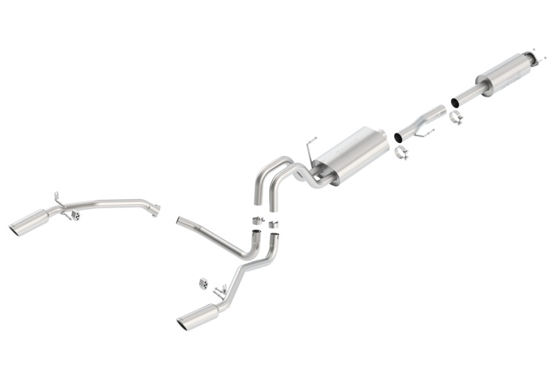 Borla 11-14 Ford F-150 5.0L AT 2/4WD S-Type SS Catback Exhaust thumbnail 6