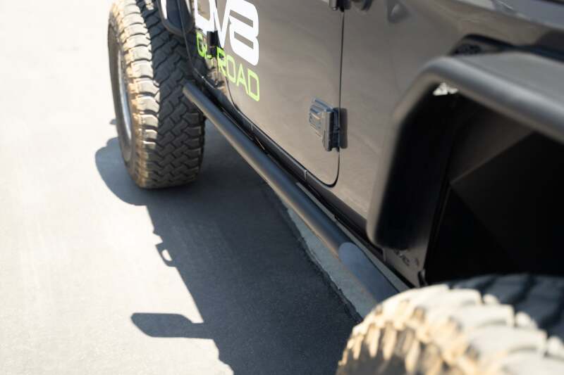 DV8 Offroad 18-23 Jeep Wrangler JL 4 Door FS-15 Series Rock Sliders thumbnail 6