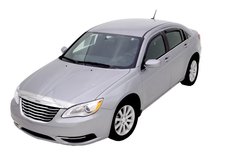 AVS 07-10 Chrysler Sebring Ventvisor Outside Mount Window Deflectors 4pc - Smoke thumbnail 7