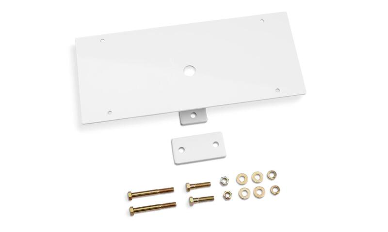 BackRack Universal Light Bracket 16x7in Base CM (Single) - White