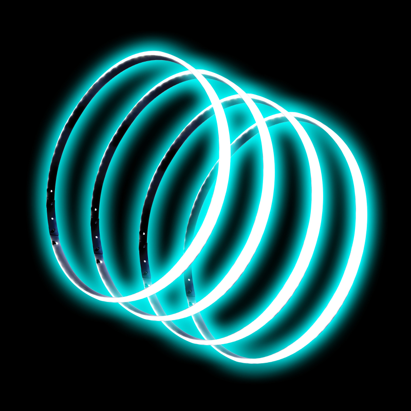 Oracle LED Illuminated Wheel Rings - Aqua thumbnail 6
