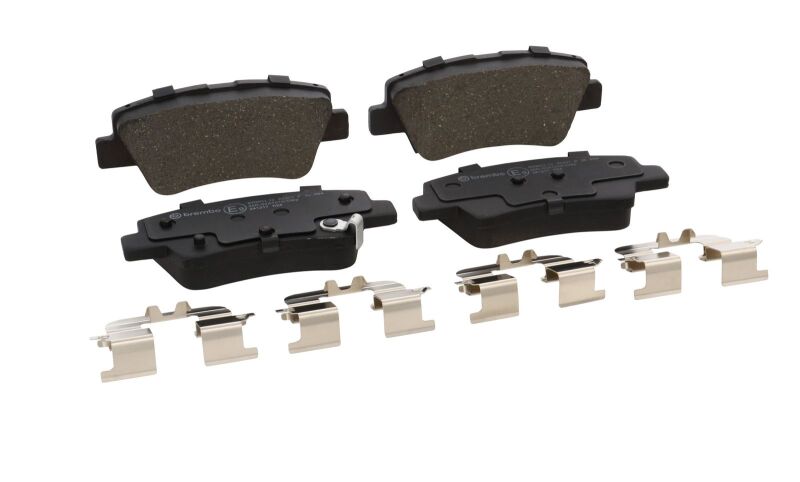 Brembo OE 2017 Hyundai Elantra/18-22 Ioniq/18-19 Sonata/16-17 Veloster Low-Met Brake Pad - Rear thumbnail 4