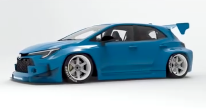 GReddy PandeM 2023+ Toyota GR Corolla Full Widebody Kit w/ Wing thumbnail 3