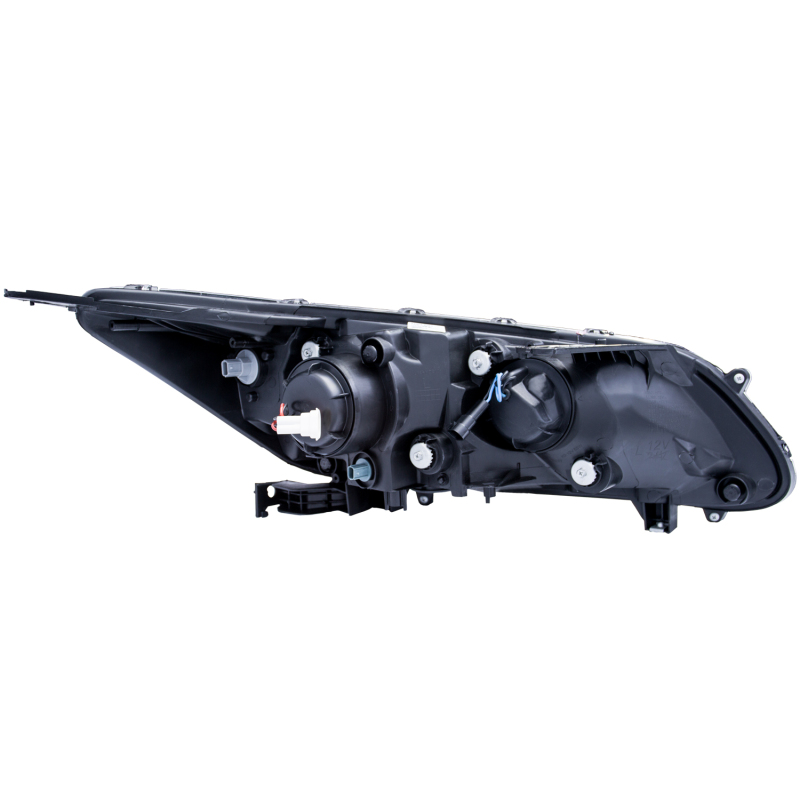 ANZO 2013-2015 Honda Accord (4dr ONLY) Projector Headlights w/ U-Bar Black thumbnail 8