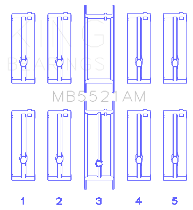KING Main Bearings