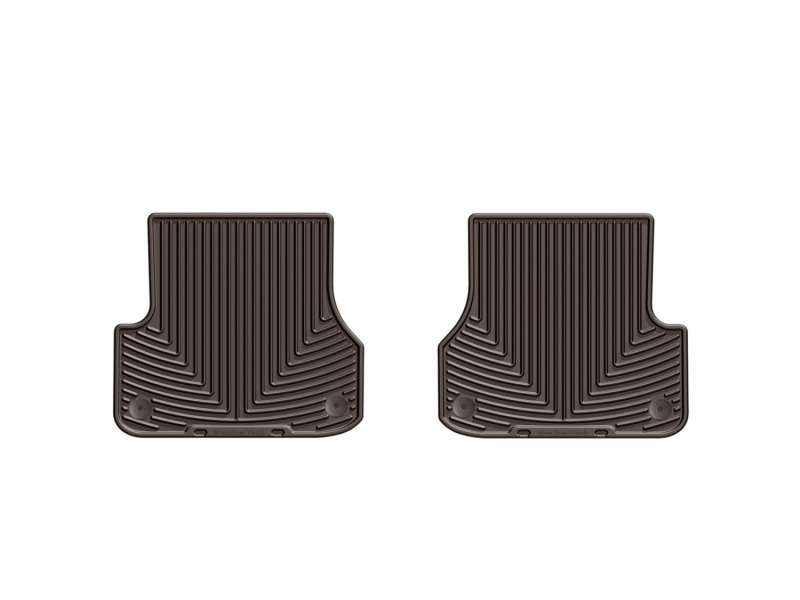 WT Rubber Mats - Rear - Cocoa