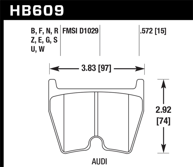 Hawk HP+ Street Brake Pads thumbnail 5