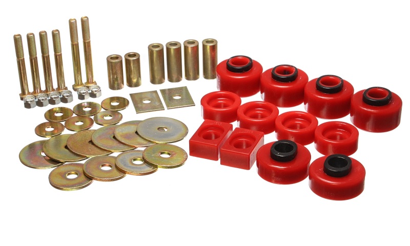 Energy Suspension 97-03 Ford F-100/F-150 2WD/F250 2WD & L-Duty Red Body (Ext Cab ONLY ) Mount Set thumbnail 3
