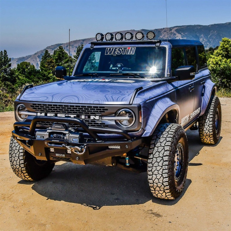 Westin 21-23 Ford Bronco (Excl. Bronco Sport) XTS Overhead Light Mount - Tex. Blk thumbnail 8