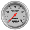 Autometer Marine Silver 3-3/8in 8k RPM Tachometer thumbnail 5