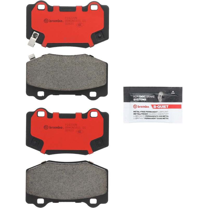 Brembo OE 15-22 Ford Mustang PRIME Ceramic Brake Pad - Rear thumbnail 2