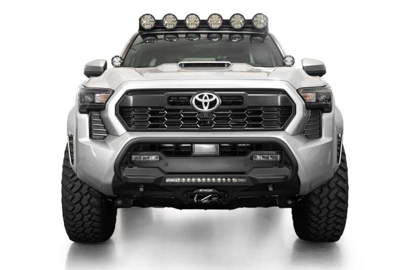 Addictive Desert Designs2024+ Toyota Tacoma Stealth Center Mount Winch Front Bumper w/ Top Hoop thumbnail 4