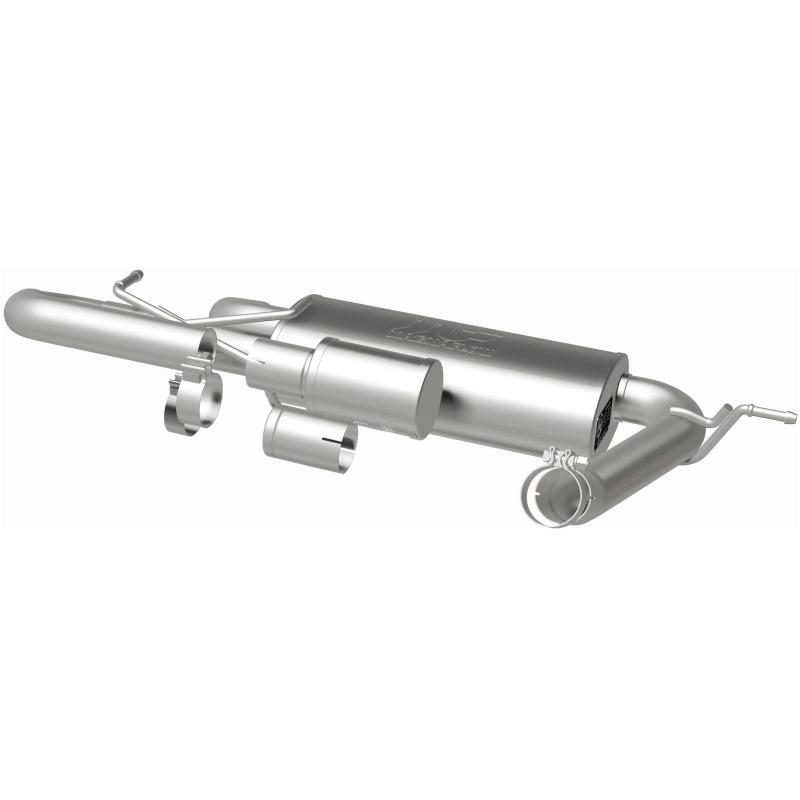 MagnaFlow 07-18 Jeep Wrangler JK Overland Series Axle-Back Exhaust System thumbnail 4