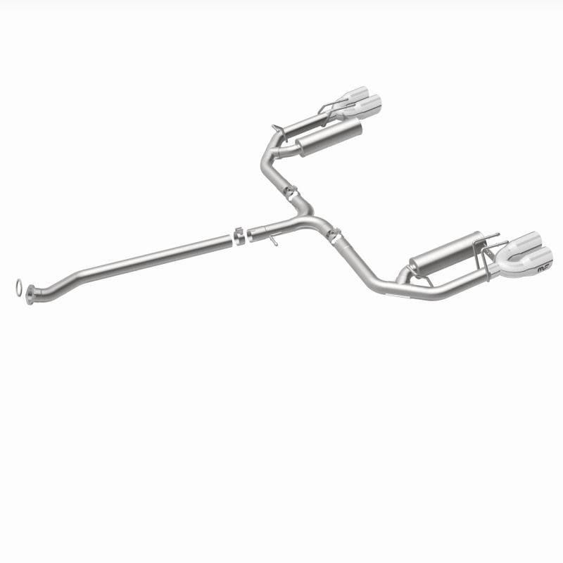 MagnaFlow 18-19 Toyota Camry XSE 2.5L (FWD) Street Series Cat-Back Exhaust w/4in Polished Quad Tips thumbnail 7