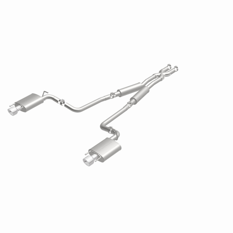 MagnaFlow 10-12 Cadillac CTS V6 3.0L (Exc AWD) Dual Split Rear Exit Stainless Cat Back Perf Exhaust thumbnail 5