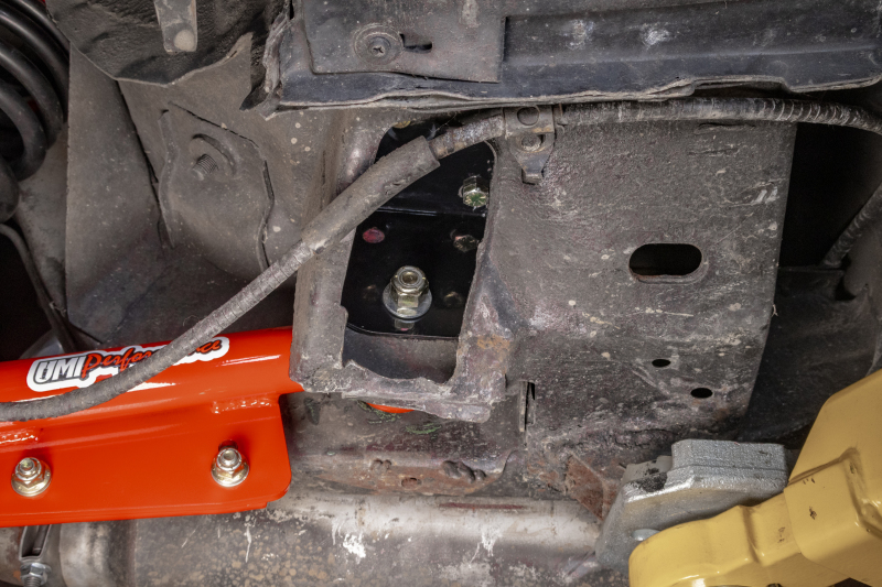 UMI Performance 79-93 Ford Mustang Lower Control Arm Reinforcements thumbnail 6