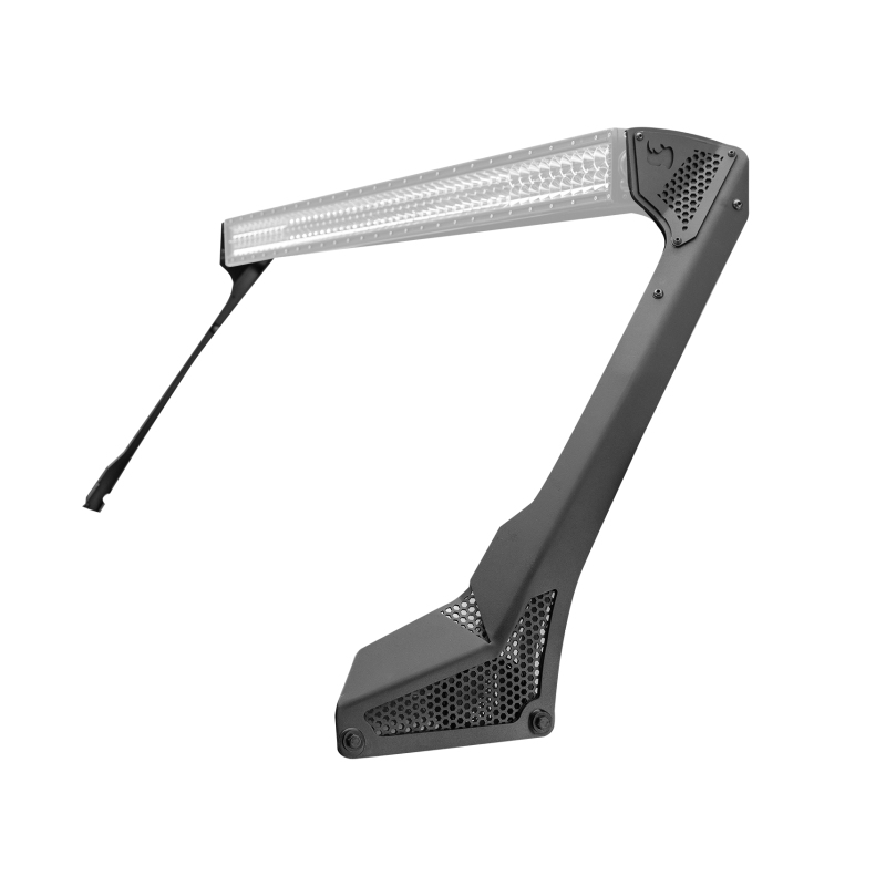 Go Rhino 18-20 Jeep Wrangler JL/JLU/Gladiator JT XE Windshield Light Bar Mount - 50in Single Row thumbnail 3
