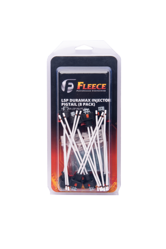 Fleece Performance 17-22 GM 2500/3500 Duramax Replacement Fuel Injector Connector w/Pigtail (8 Pack)
Wiring Hrnss Cnnctr