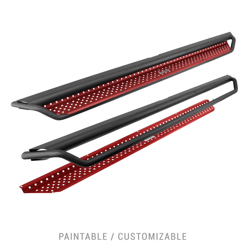 Go Rhino Dominator Extreme D1 Side Steps - Tex Blk - 52in thumbnail 5