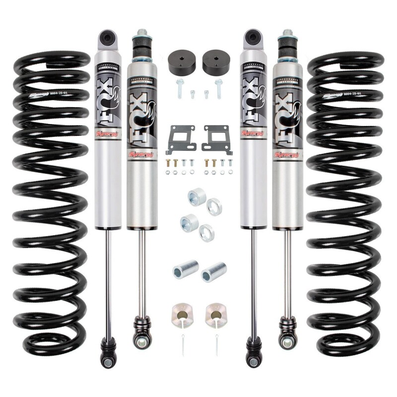 Synergy 2005+ Ford Super Duty F-250/F-350/F-450/F-550 4x4 Leveling System Gas w/ Fox 2.5 IFP Shocks