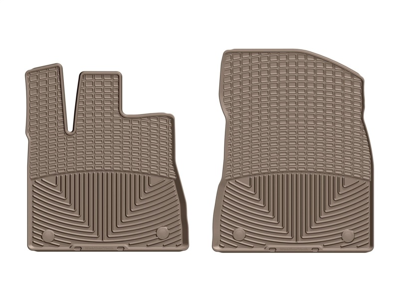 WT Rubber Mats - Front - Tan