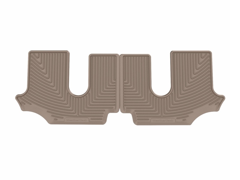 WT Rubber Mats - Rear - Tan