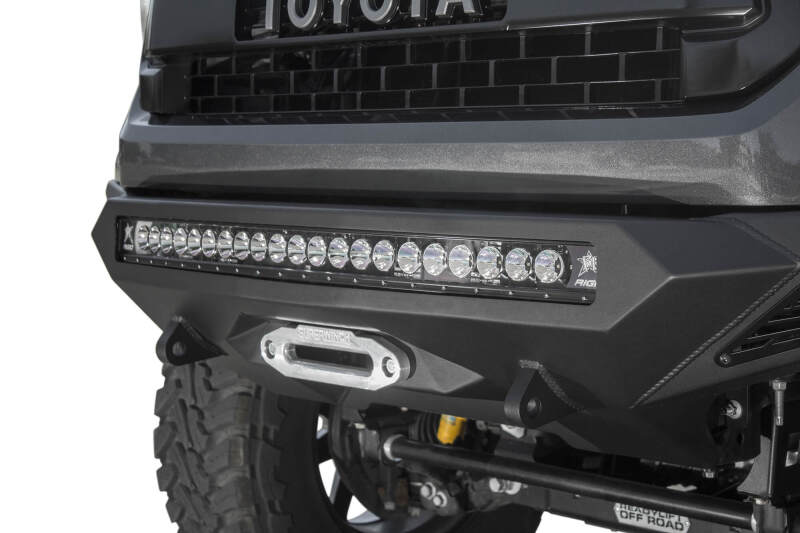 Addictive Desert Designs 2014+ Toyota Tundra Stealth Fighter Front Bumper w/Winch Mount & Sensors thumbnail 9