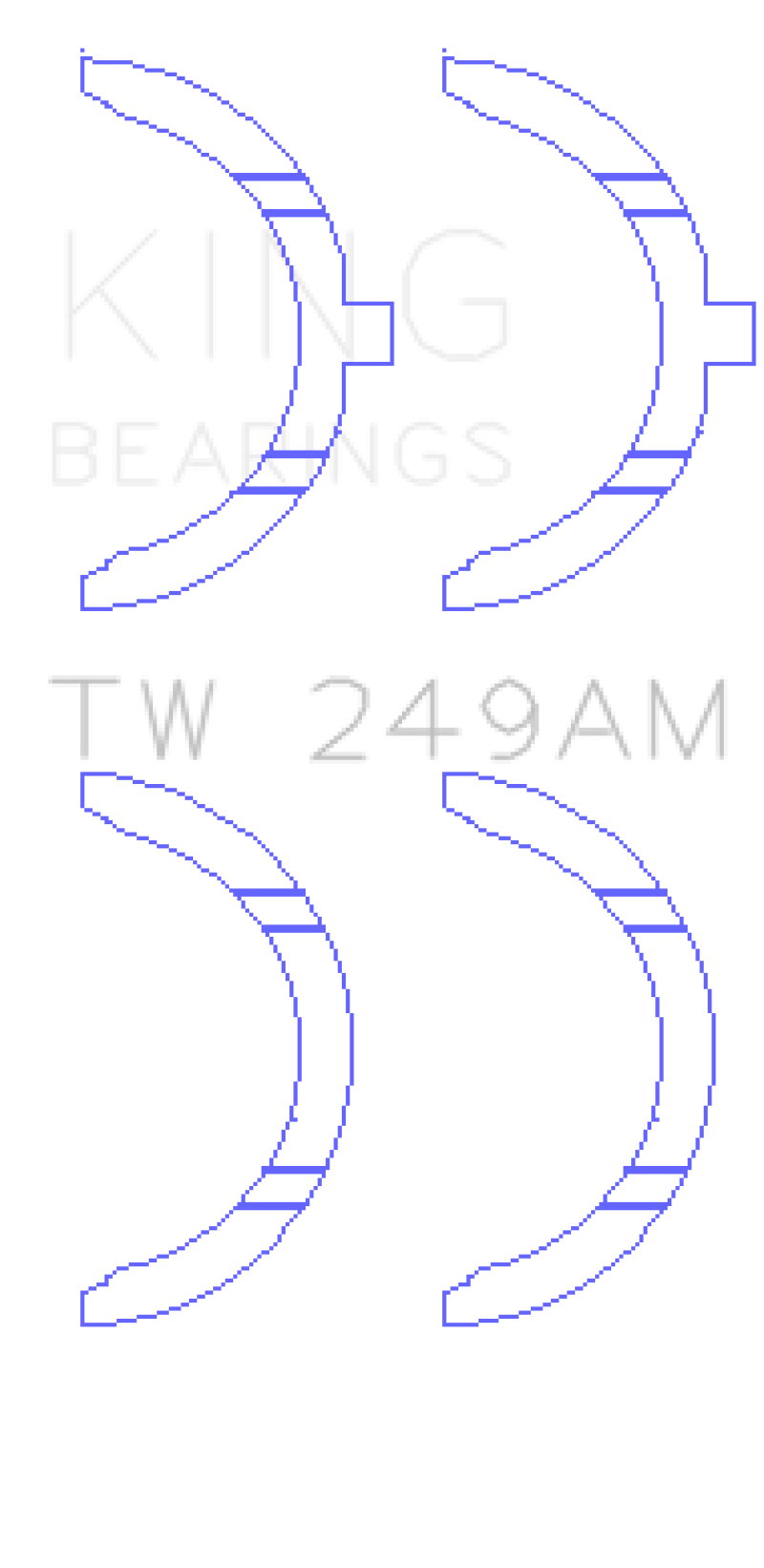 King Engine Bearings 1995 Toyota Tacoma AM-Series Thrust Washer Set