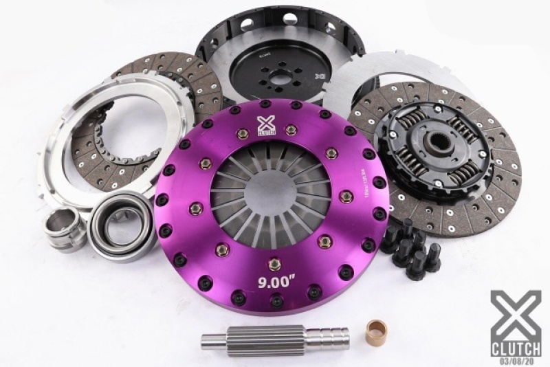 XClutch 89-94 Nissan Skyline GT-R 2.6L 10.5in Twin Sprung Organic Clutch Kit thumbnail 2