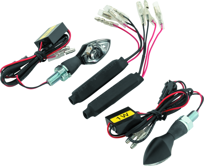 BikeMaster LED Micro Brite pair - Black thumbnail 2
