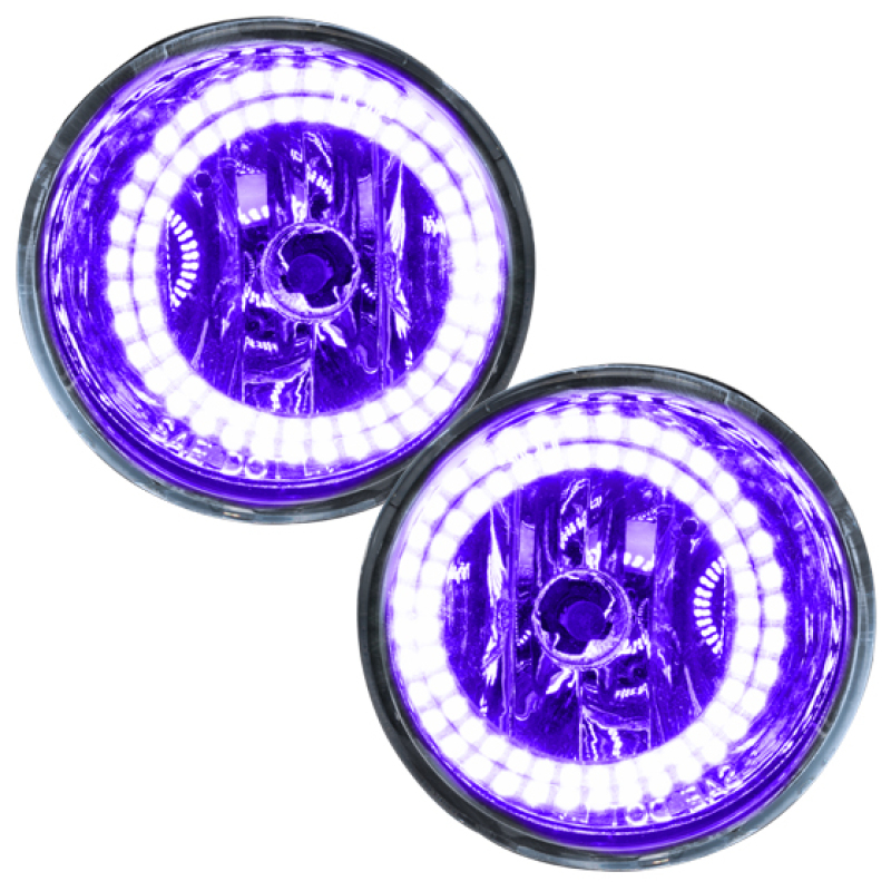 Oracle Lighting 04-07 Nissan Armada Pre-Assembled LED Halo Fog Lights -UV/Purple thumbnail 2