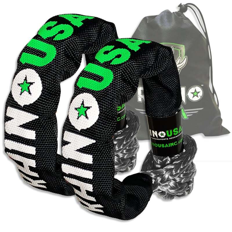 Rhino USA Synthetic Soft Shackles Gray (2-Pack)
Winch Shackle