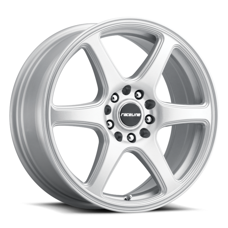 Raceline 146S Matrix 17x7.5in / 5x112/5x120 BP / 40mm Offset / 74.1mm Bore - Gloss Silver Wheel thumbnail 3