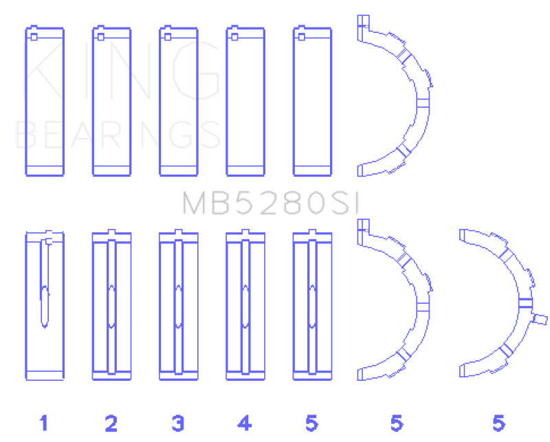 KING Main Bearings