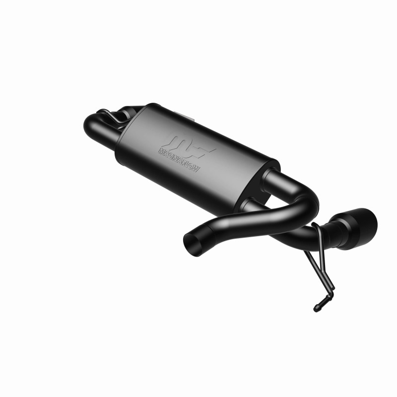 MagnaFlow 2021 Ford Bronco Street Series Axle-Back Exhaust w/ Dual Split Rear Style Exit- Black Tips thumbnail 4