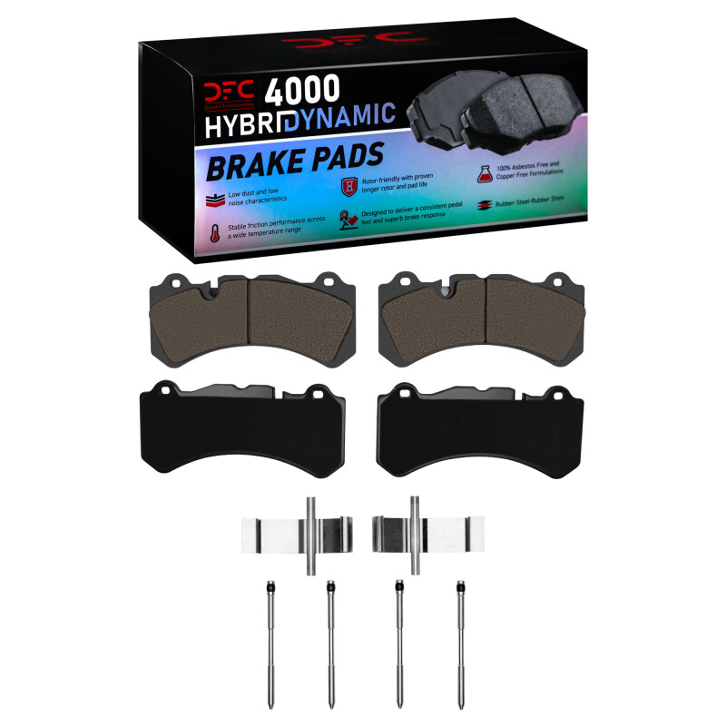 DFC HybriDynamic Brake Pads Hrdwr Kit