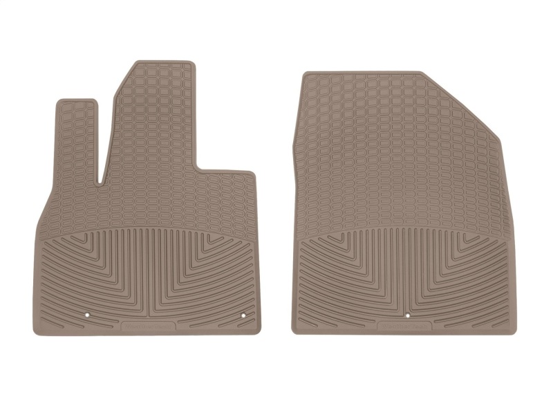 WT Rubber Mats - Front - Tan