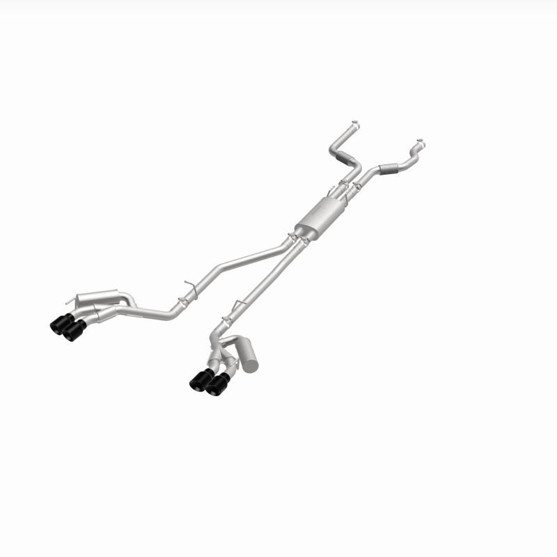 MagnaFlow 20-21 Ford Explorer 3.0L V6 Dual Exit Quad Black Chrome Tip Street Series Cat-Back Exhaust thumbnail 6