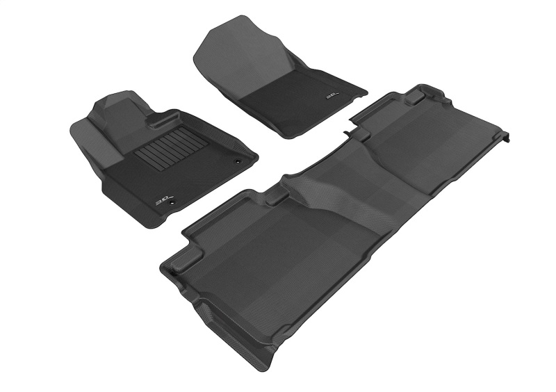 3D MAXpider 14-21 Toyota Tundra Double Cab Kagu Black Full Set thumbnail 2