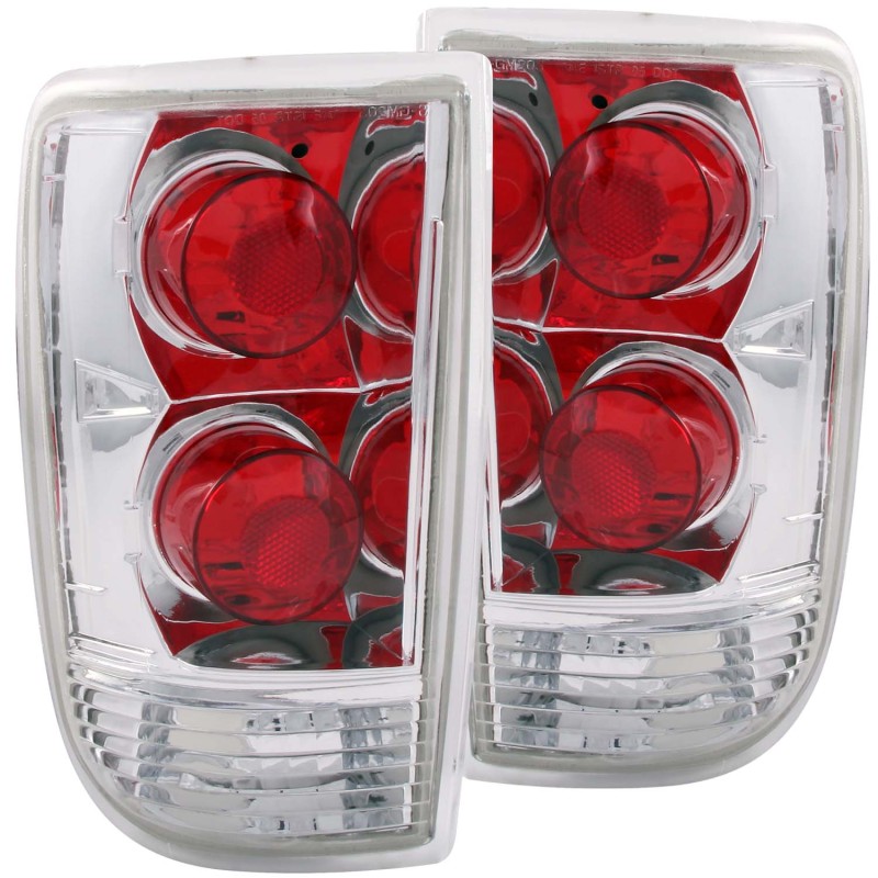 ANZO 1995-2005 Chevrolet Blazer Taillights Chrome thumbnail 4