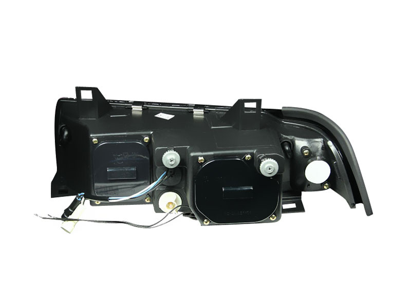 ANZO 1992-1998 BMW 3 Series E36 Projector Headlights w/ Halo Black (CCFL) G2 thumbnail 8