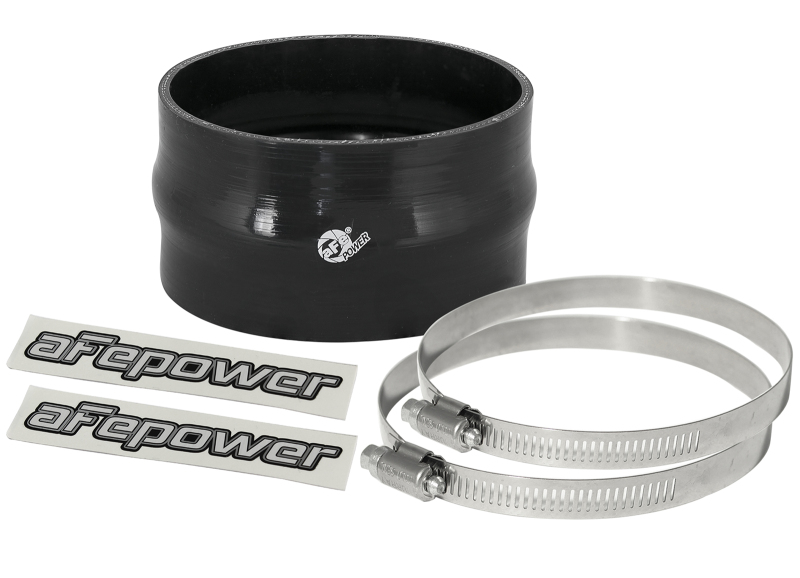 aFe Magnum FORCE Silicone Replacement Coupling Kit 5in ID x 3in Length Straight Coupler w/ Hump