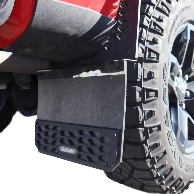 Putco 17-20 Ford SuperDuty Dually - (Fits Rear) - Set of 2 Mud Skins - HDPE w/ Hex Shield thumbnail 3