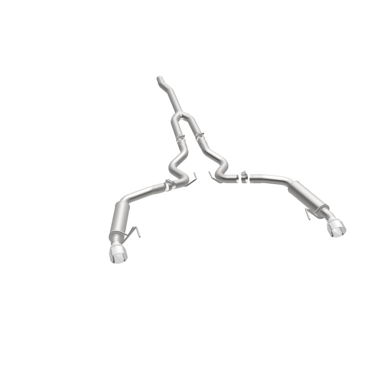 MagnaFlow Cat-Back 15-16 Ford Mustang 2.3L L4 Competition SS 3in Dual Split Rear 4.5in Black Tips thumbnail 8