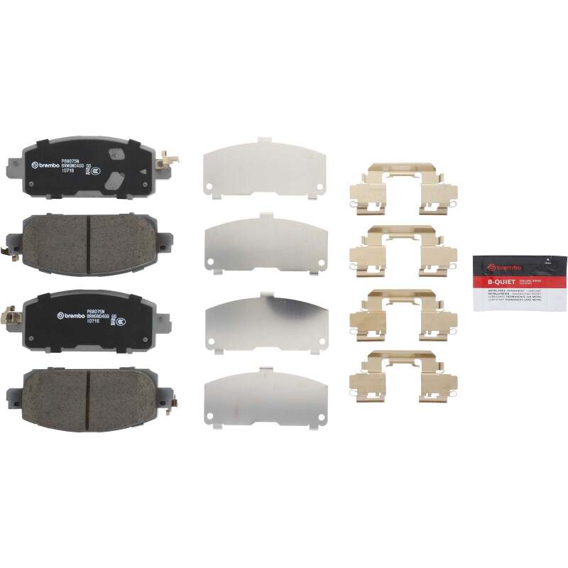 Brembo OE 21-24 Nissan Kicks/Sentra PRIME Ceramic Brake Pad - Front thumbnail 2